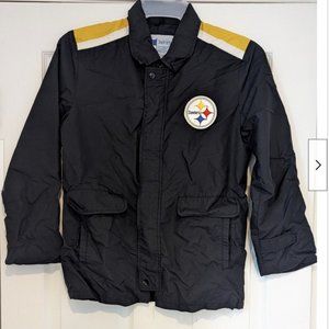 Vintage NFL Pittsburg Steelers Kids Jacket Size 14